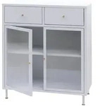MCW Kommode, Wei&szlig;, Metall, 80x96x40 cm, Wohnzimmer, Kommoden & Sideboards,...