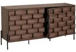 MCW Sideboard, Braun, Holz, 153x80x40 cm, Wohnzimmer, Kommoden & Sideboards,