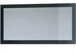 Vladon Spiegel, Schwarz Hochglanz, Holzwerkstoff, Rechteckig, 110x52x2 cm,...