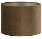 Light & Living Lampenschirm, Braun, Textil, Rund, 40x30x40 cm, CE, Lampen &...