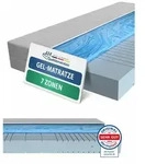 AM Qualit&auml;tsmatratzen Gelmatratze, Wei&szlig;, Textil, Uni, H2, F&uuml;llung:...