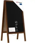 ALLboards Kundenstopper, Braun, Holz, 100x60x2 cm, Dekoration, Magnettafeln &