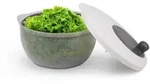 Salatschleuder, Transparent, Grau, Kunststoff, Rund, 14 cm, Kochen,...