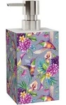 Sanilo Seifenspender, Mehrfarbig, Lila, Kunststoff, 8x16x8 cm, Badaccessoires,