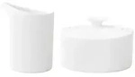 Villeroy & Boch Milch-, Wei&szlig;, Keramik, Rund, 2 cm, Kaffee & Tee, Zuckerdosen