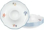 Seltmann Weiden Eierbecher, Wei&szlig;, Keramik, 12.5x2.5x12.5 cm, Tischkultur &