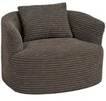 MCW Sessel, Braun, Textil, 100x66x86 cm, Wohnzimmer, Sessel, Polstersessel