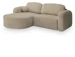 Masseno Ecksofa, Beige, Holz, 4-Sitzer, L-Form,L-Form, 263x174 cm, Wohnzimmer,...