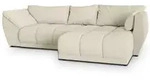 Masseno Ecksofa, Creme, Holz, 4-Sitzer, L-Form,L-Form, 287x182 cm, Wohnzimmer,...