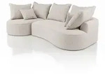 Juskys Sofa, Creme, Textil, 300x102 cm, Wohnzimmer, Sofas & Couches,