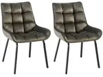 CLP Stuhl, Anthrazit, Metall, 58x84x57 cm, Esszimmer, St&uuml;hle, Esszimmerst&uuml;hle,