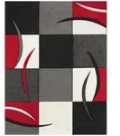 Paco Home Kurzflorteppich, Rot, Textil, Rechteckig, 120x170 cm, strapazierf&auml;hig,