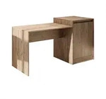 Roomart K&uuml;cheninsel, Eiche, Holzwerkstoff, 160x85x60 cm, K&uuml;chen,...