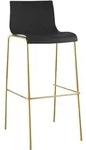 CLP Barhocker, Schwarz, Metall, 43x100x48 cm, Esszimmer, Barm&ouml;bel, Barhocker