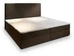 Masseno Boxbett, Braun, Holz, H2 + H3, 160x200 cm, Schlafzimmer, Betten,