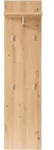 Garderobenpaneel Bari, Eiche Artisan, Holzwerkstoff, 40x158x30 cm,