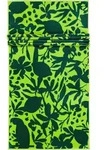Cawoe Strandt&uuml;cher, Gr&uuml;n, Textil, Grafikmuster, 80x180 cm, Badtextilien,