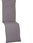 Gardenson Relaxsesselauflage, Hellgrau, Textil, Uni, F&uuml;llung: Schaumstoff,