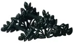 Relaxdays Schlauchhalter, Dunkelgr&uuml;n, Metall, 27x13x15.5 cm, Gartenzubeh&ouml;r,
