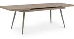 Idimex Gartentisch, Champagner, Metall, Mode, 180x77x90 cm, Gartenm&ouml;bel,