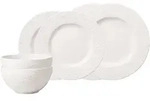 Villeroy & Boch Basic-Set, Wei&szlig;, Keramik, 6-teilig, 2x2x2 cm, Essen & Trinken,