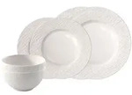 Villeroy & Boch Basic-Set, Wei&szlig;, Keramik, 6-teilig, 2x2x2 cm, Essen & Trinken,