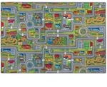Snapstyle Kinder, Grau, Gr&uuml;n, Textil, 160x200 cm, Teppiche & B&ouml;den, Teppiche,