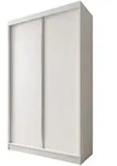 Beautysofa Schwebet&uuml;renschrank, Wei&szlig;, Holzwerkstoff, 5 F&auml;cher, 2 Schubladen,