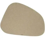 Blomus Platzdeckchen, Taupe, Textil, Uni, organisch, 35x0.4x48.5 cm, abwischbar,