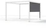 Siena Garden Pavillon-Rollo, Anthrazit, Metall, 300x210x0.5 cm, Sonnen- &