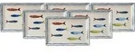 Ritzenhoff Breker Servierplatten, Mehrfarbig, Keramik, Rechteckig, 23x3x34 cm,