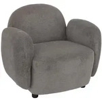 MCW Sessel, Hellgrau, Textil, 86x77x56 cm, Wohnzimmer, Sessel, Polstersessel