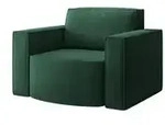 Fun M&ouml;bel Sessel, Gr&uuml;n, Textil, 98x74x89 cm, Wohnzimmer, Sessel, Polstersessel