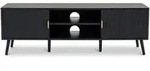 Idimex Lowboard, Schwarz, Holzwerkstoff, Mode, 137x45x40 cm, Wohnzimmer,...