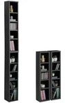CARO-M&ouml;bel Cd/Dvd-, Esche, Holzwerkstoff, Mode, 20x186x17 cm, Wohnzimmer,...