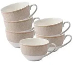 Ritzenhoff Breker Kaffeetassen, Beige, Keramik, 0.25 L, Rund, Kaffee & Tee,...