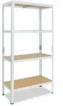 shelfplaza Schwerlastregal, Creme, Metall, Rechteckig, 120x155x40 cm, Freizeit,