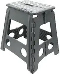 Zollner Klapphocker,, Anthrazit, Kunststoff, Rechteckig, 29x39x22 cm,...