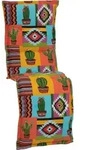 Gardenson Relaxsesselauflage, Kaktus, rechteckig, 46x8x170 cm, Outdoor-Kissen,