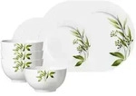 Ritzenhoff Breker Basic-Set, Wei&szlig;, Gr&uuml;n, Keramik, 12-teilig, Rund, 2x2x2 cm, Essen
