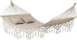 Outtec H&auml;ngematte, Beige, Textil, 2-Sitzer, Rechteckig, 200x1x150 cm, Gartenm&ouml;bel,