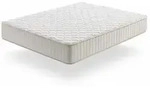 Moonia Matratze, Wei&szlig;, Textil, Rechteckig, 140x190 cm, Oeko-Tex&reg;, Schlafzimmer,