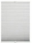 Sch&ouml;ner Wohnen Plissee, Wei&szlig;, Textil, Uni, 120x130 cm, L&auml;nge universell