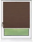 Deco-Raum Plissee, Braun, Textil, 110x150 cm, Wohntextilien, Rollos & Jalousien,