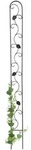 DanDiBo Rankhilfe, Schwarz, Metall, 11.5x146x1.5 cm, Gartenzubeh&ouml;r, Gartendeko