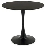 Idimex Esstisch, Schwarz, Holzwerkstoff, Metall, Mode, Rund, 80x73x80 cm,...