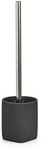 Zeller Present Wc-B&uuml;rste, Schwarz, Stein, Rund, 9.5x36.5x9.5 cm, Badezimmer, WC