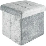 Intirilife Sitzbox, Blau, Karton, 30x30x30 cm, Wohnzimmer, Hocker, Sitzw&uuml;rfel