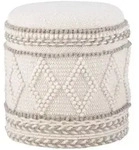 Livetastic Hocker, Creme, Textil, rund, 40x45x40 cm, Stauraum, Wohnzimmer,...