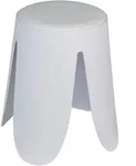Wenko Badhocker Comiso, Wei&szlig;, Kunststoff, 44.5x46x44.5 cm, freistehend, rutschfest,